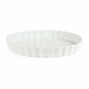 Olympia Whiteware Flan Dishes 297mm (Pack of 6) - W416 - 3