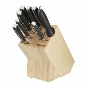 Vogue Wooden Knife Block 9 Slots - D738 - 1