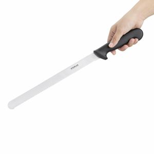 Hygiplas Serrated Slicer Black 30.5cm - C580 - 3