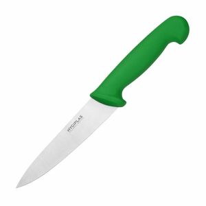 Hygiplas Chef Knife Green 16cm - C864 - 1