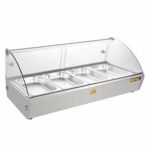 Buffalo Countertop Heated Food Display 800mm - CW147 - 1