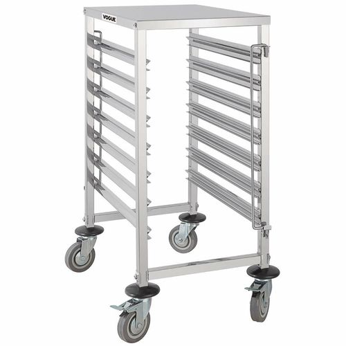 Vogue Gastronorm Racking Trolley 7 Level - GG498 - 1