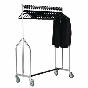Heavy Duty Z Garment Rail With 20 Hangers - GK911 - 1