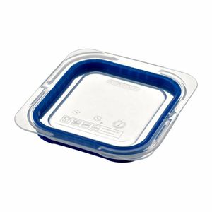 Araven ABS Lid Blue GN 1/6 - GP573 - 1