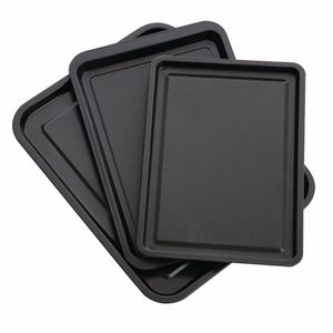 Nisbets Essentials Non Stick Baking Trays (Pack of 3) - DW097 - 1