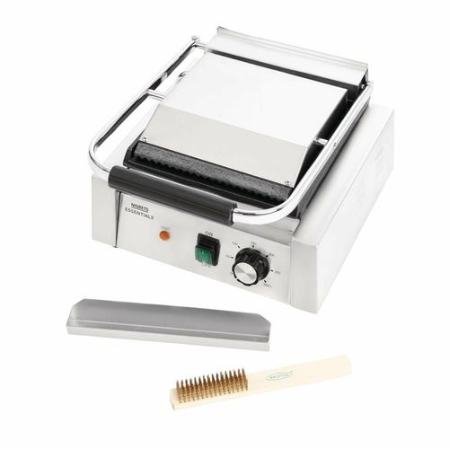Nisbets Essentials Contact Grill Ribbed Top - DA396 - 6