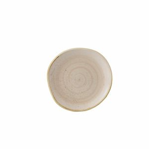 ChurchillÂ  Stonecast Round Plate Nutmeg Cream 186mm (Pack of 12) - GR950 - 1