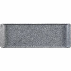 Churchill Melamine Rectangular Trays Granite 560mm (Pack of 4) - CY773 - 1