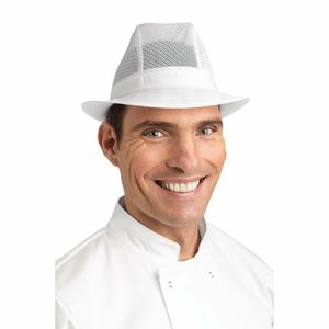 Trilby Hat White S - A214-S - 1