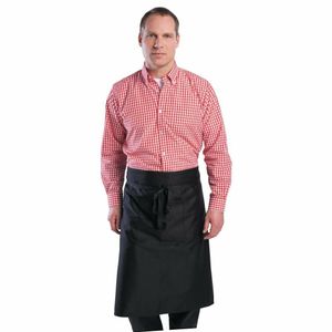 Chef Works Mens Gingham Shirt Red 2XL - B218-XXL - 1