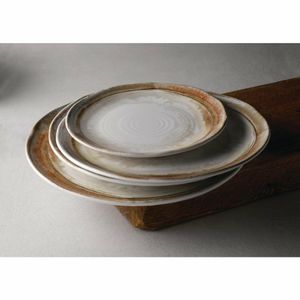 Dudson Sandstone Organic Coupe Flat Plate 317mm (Pack of 6) - FR096 - 3