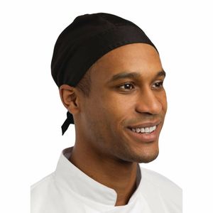 Chefs Bandana Black - B390 - 3