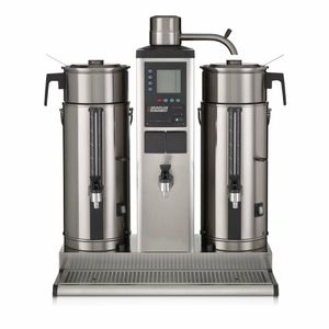 Bravilor B5 HW Bulk Coffee Brewer with 2x5Ltr Coffee Urns and Hot Water Tap Three Phase - DC687-3P - 3