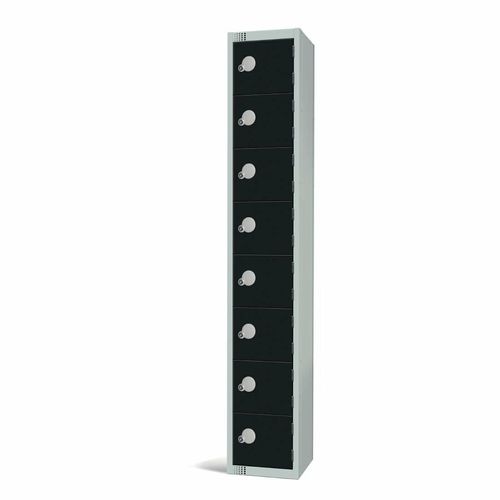 Elite Eight Door Manual Combination Locker Locker Black - GR690-CL - 2