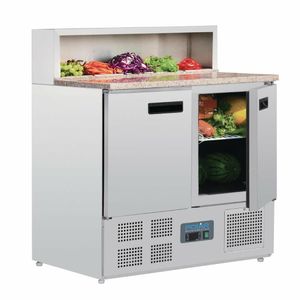 Polar G-Series Pizza Prep Counter Fridge 288Ltr - G603 - 1