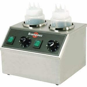 Krampouz Electric Double Bottle Warmer BECIC2FO - HC127 - 1
