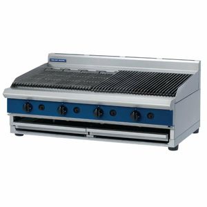 Blue Seal Countertop Chargrill Natural Gas G598 B - CN259-N - 1