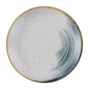 Churchill Stonecast Accents Evolve Coupe Plate Blueberry 165mm (Pack of 12) - FS871 - 1