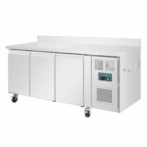 Polar U-Series Triple Door Counter Freezer with Upstand 417Ltr - DL917 - 3