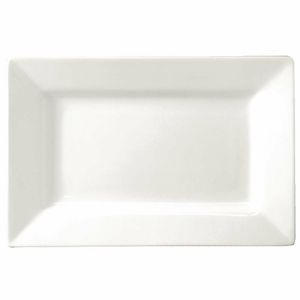 Olympia Lumina Wide Rim Rectangular Plates 257x 155mm (Pack of 4) - CD630 - 3
