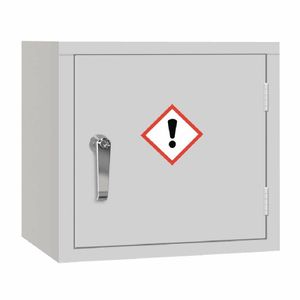 COSHH Cabinet Single Door Grey 3Ltr - CD995 - 1