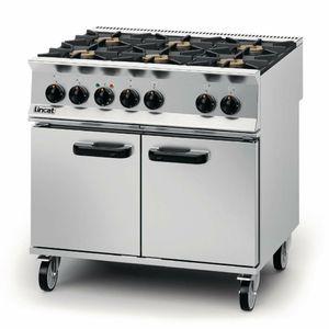 Lincat Opus 800 Propane Gas 6 Burner Dual Fuel Oven Range OD8007/P - DM509-P - 1