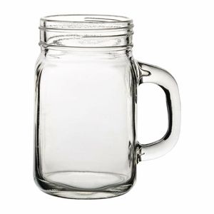 Utopia Handled Mason Jars 430ml (Pack of 24) - CW200 - 1