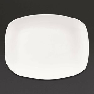Churchill X Squared Oblong Plates White 202 x 261mm (Pack of 12) - DW341 - 1