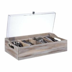 APS Cutlery Tray With Cover 510 x 280mm - FT157 - 3