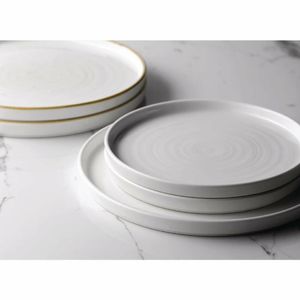 Churchill Walled Chefs Plates White 210mm (Pack of 6) - FC166 - 3