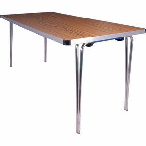 Gopak Contour Folding Table Teak 5ft - DM694 - 1