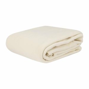 Mitre Essentials Polar Blanket Cream Single - GU390 - 1