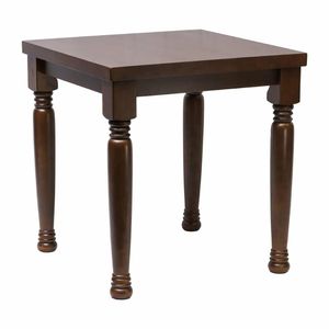 Cotswold Dark Wood Square Dining Table 700x700mm - 1