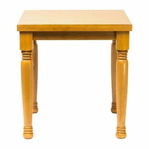Cotswold Soft Oak Square Dining Table 700x700mm - 3