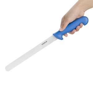 Hygiplas Slicer Serrated Blue 25.4cm - 3
