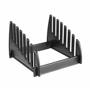 Hygiplas Low Density Chopping Boards Set with Rack (Set of 7 - 10mm High) - 3