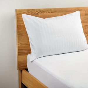 Mitre Comfort Satin Housewife Pillowcase White - 1