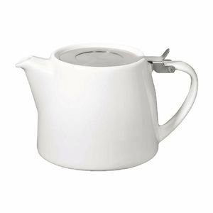 Forlife Stump Teapot White 0.5Ltr - CX580 - 1