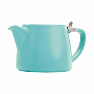 Forlife Stump Teapot Turquoise 0.4Ltr - CX589 - 1