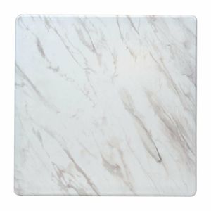 Square Laminate Table Top Marble 700mm - CZ850 - 1
