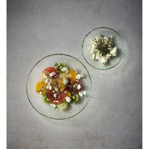 Churchill Isla Glass Clear Organic Glass Round Plate 295mm (Pack of 6) - DX132 - 3