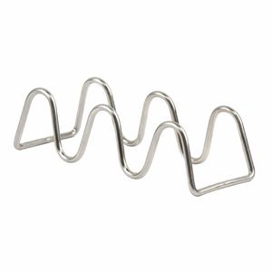 Beaumont Stainless Steel Wire 2-3 Taco Holder - CZ648 - 1