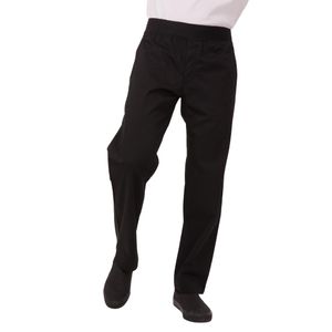 Chef Works Lightweight Recycled Chef Trousers Black XS - BA048-XS - 1