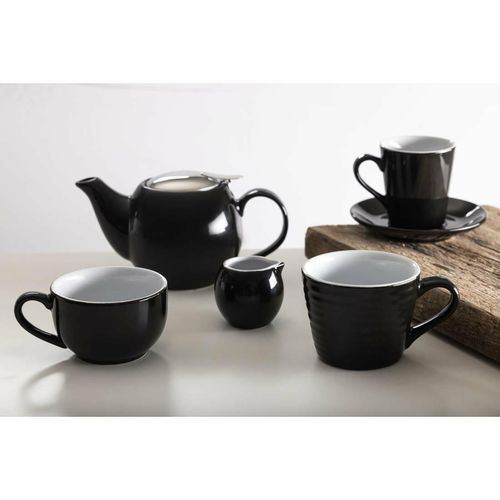 Olympia Cafe Aroma Mug Black - 340ml (Pack of 6) - CU959 - 3