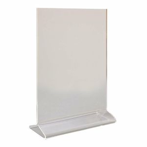 Beaumont Perspex Menu Holder Vertical A5 - CZ422 - 1