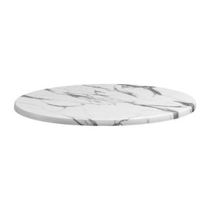 Enduratop Round Carrara Marble Table Top 900mm - HS625 - 1