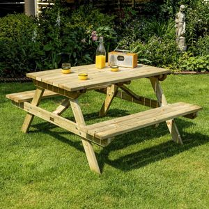 Rowlinson Picnic Table 4ft - HP887 - 3