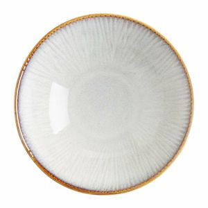 Olympia Drift Grey Embossed Coupe Bowls 205mm (Pack of 4) - FU198 - 1
