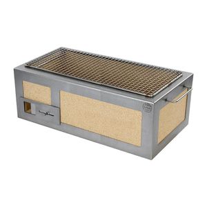 Kasai Medium Long Konro Grill 50/50 Plancha Edition SVT-16204 - HW410 - 3