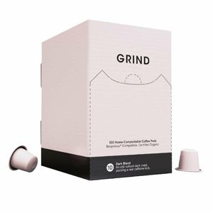 Grind Compostable Coffee Pods Dark Blend (Pack of 100) - HU075 - 1